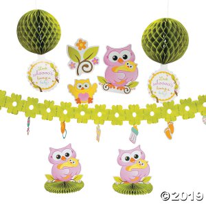 Owl Baby Shower Decorating Kit (1 Set(s))