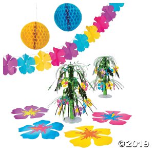 Hibiscus Party Decorating Kit (1 Set(s))