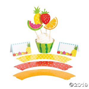 Tutti Frutti Dessert Décor Kit (1 Set(s))