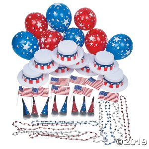 Patriotic Party Kit for 25 (1 Set(s))