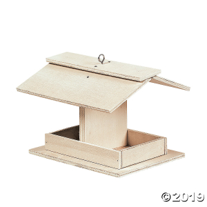 DIY Unfinished Wood Bird Feeder Kits (Per Dozen)