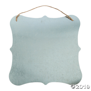 DIY Tin Scalloped Signs (3 Piece(s))