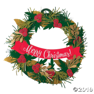 Christmas Wreath Craft Kit (Makes 1)