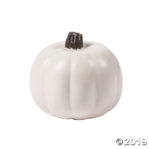 White Craft Pumpkin (1 Piece(s))