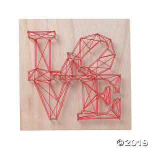 Love String Art Craft (1 Piece(s))