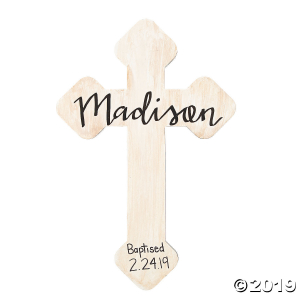 DIY Unfinished Wood Decorative Wood Wall Cross (1 Piece(s))