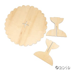 DIY Unfinished Wood Cake Stand (1 Piece(s))