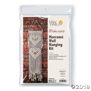 DIY Macrame Wall Hanging Kit - Hearts (1 Unit(s))