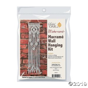 DIY Macramé Wall Hanging Kit - Lacy Diamonds (Makes 1)