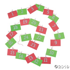 Mini Envelope Advent Calendar Craft (1 Piece(s))