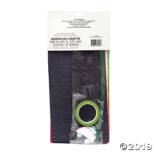 American Crafts K&Company DIY Bright Floral Bouquet Kit (Makes 1)