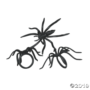 Scary Spiders Halloween Decorations (144 Piece(s))