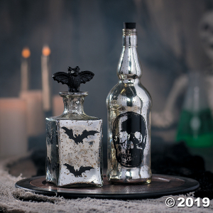 Vintage Mercury Potion Bottles Halloween Decoration (1 Set(s))