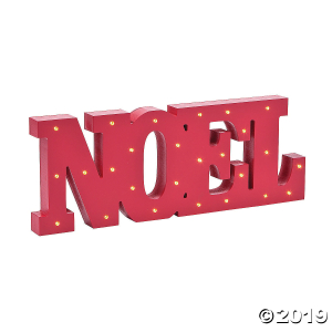 Light-Up Noel Tabletop Décor (1 Piece(s))