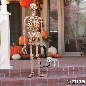 Skeleton Dog Halloween Decoration (1 Piece(s))