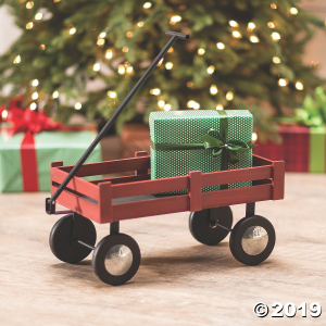 Red Tabletop Wagon (1 Piece(s))