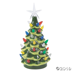 Vintage Lighted Ceramic Christmas Tree (1 Piece(s))