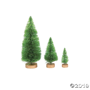 Green Sisal Trees Assortment (8 Piece(s))