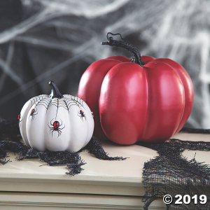 Gothic Pumpkins Halloween Decorations (1 Set(s))
