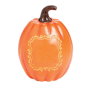 Monogrammed Pumpkin Halloween Decoration (1 Piece(s))