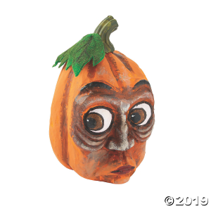 Funny Face Pumpkin Halloween Decoration (1 Piece(s))