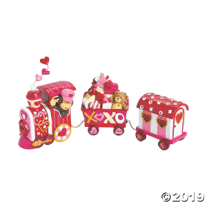 Valentine's Day Tabletop Train (1 Set(s))