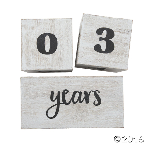 Baby Milestone Blocks (1 Set(s))