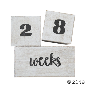 Baby Milestone Blocks (1 Set(s))