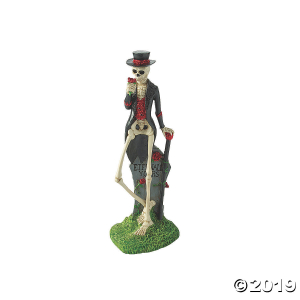 Gothic Tabletop Gentleman Skeleton Halloween Decoration (1 Piece(s))