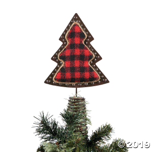 Buffalo Plaid Tree Topper (1 Piece(s))