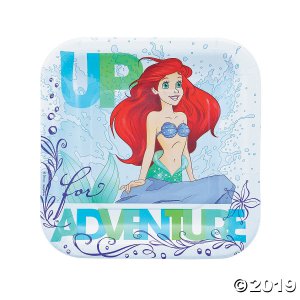 Disney's The Little Mermaid Paper Dessert Plates (8 Piece(s))