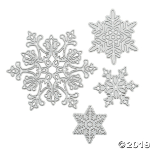 Snowflake Cutting Dies (4 Piece(s))