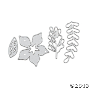 Leaf & Flower Cutting Die (4 Piece(s))