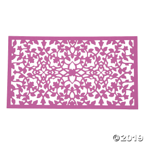 Rectangular Flower Cutting Die (1 Piece(s))