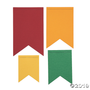 Pattern Pennant Cutting Dies (4 Piece(s))
