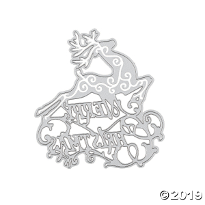 Merry Christmas Reindeer Cutting Die (1 Piece(s))