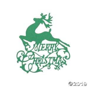 Merry Christmas Reindeer Cutting Die (1 Piece(s))
