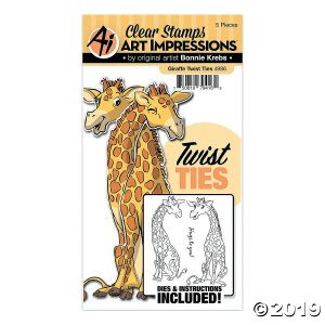 Twist Ties Stamp & Die Set-Giraffe (1 Set(s))