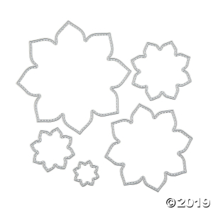 Flower-Shaped Cutting Dies (1 Set(s))