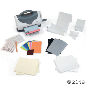 Sizzix Texture Boutique Embossing Starter Kit-Gray & White (1 Unit(s))