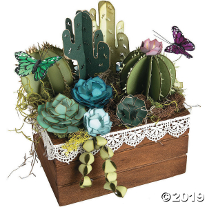 Lynda Kanase Sizzix® Thinlits 2D & 3D Succulent Cutting Dies (1 Set(s))