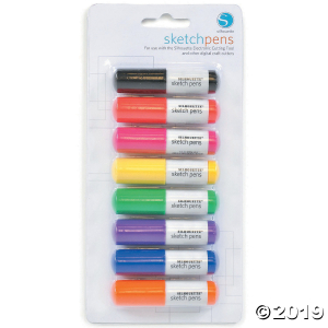 Silhouette Sketch Pens 8/Pkg- (1 Piece(s))