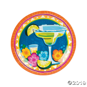 Margarita Fiesta Paper Dinner Plates (8 Piece(s))