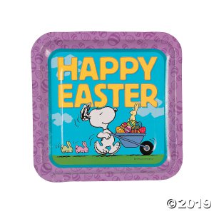 Peanuts® Easter Paper Dinner Plates (8 Piece(s))