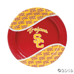 NCAA USC Trojans Paper Dinner Plates (8 Piece(s))