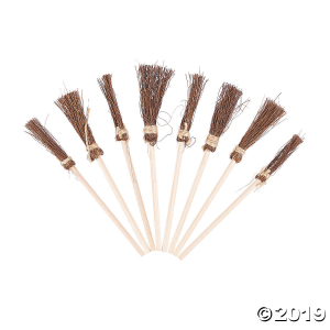 Mini Witch Brooms (Per Dozen)