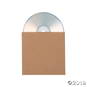Kraft Paper CD Sleeves (24 Piece(s))