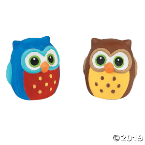 DIY Ceramic Owls (Per Dozen)