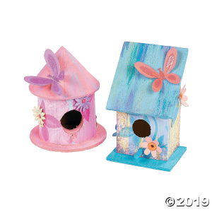 DIY Wood Nesting Birdhouses (1 Set(s))
