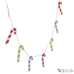 DIY Unfinished Wood Candy Cane Cutouts (Per Dozen)